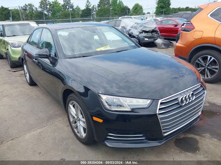 2017 AUDI A4 2.0T ULTRA PREMIUM