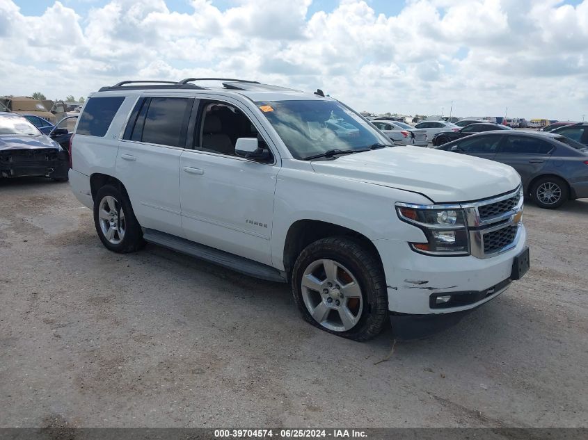 2015 CHEVROLET TAHOE C1500 LT