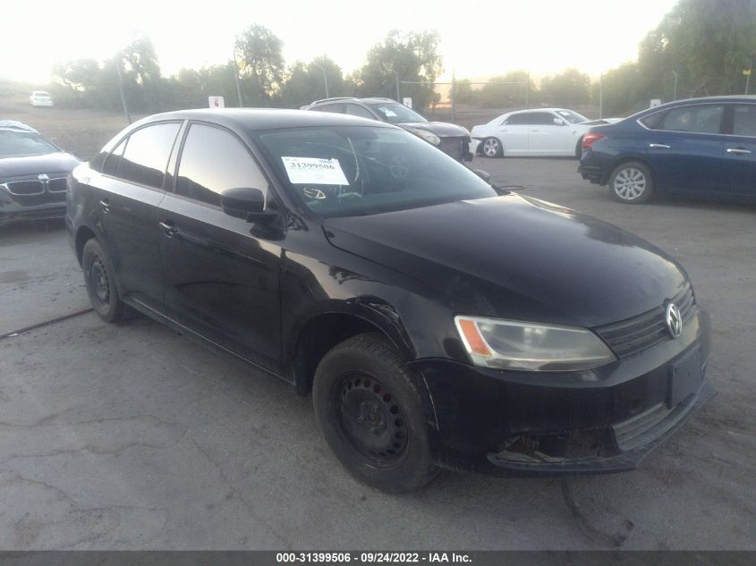 2014 VOLKSWAGEN JETTA 2.0L S