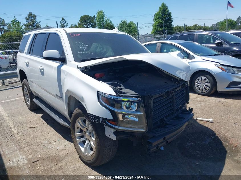 2019 CHEVROLET TAHOE LT