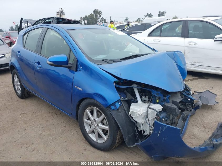 2012 TOYOTA PRIUS C ONE/TWO/THREE/FOUR