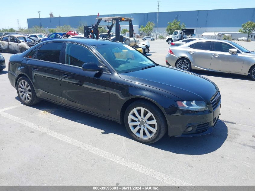 2012 AUDI A4 2.0T PREMIUM