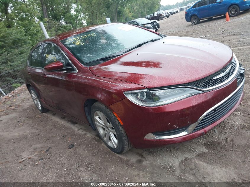 2016 CHRYSLER 200 LIMITED