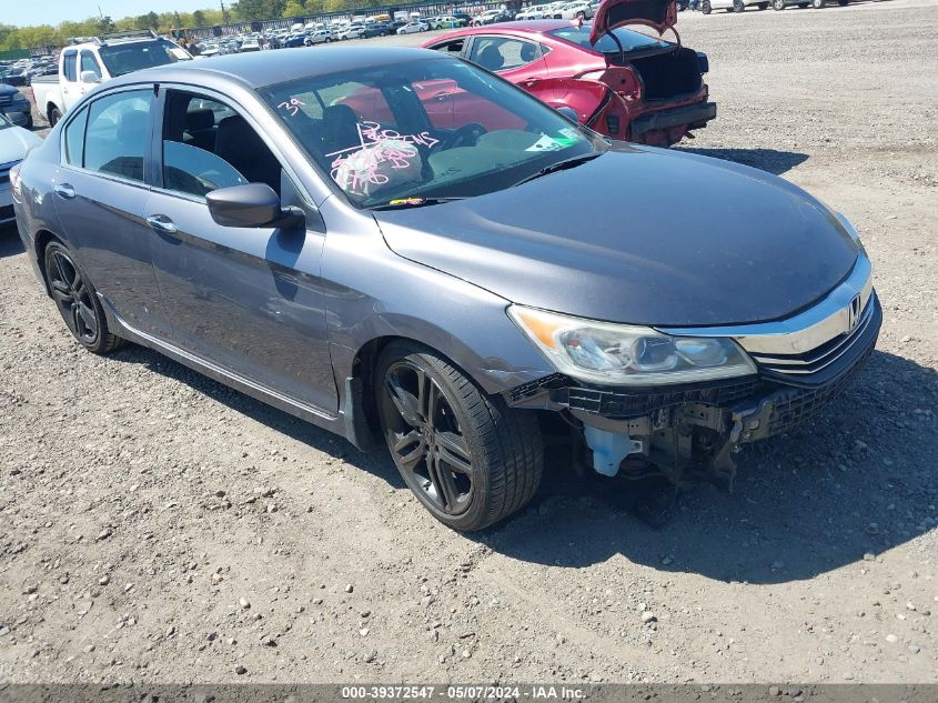 2016 HONDA ACCORD SPORT