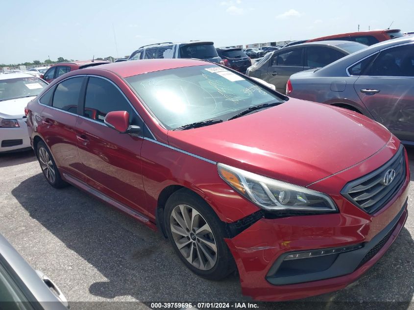 2015 HYUNDAI SONATA SPORT