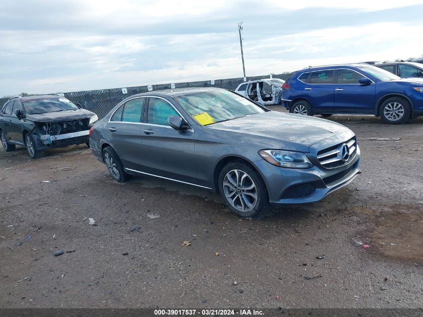 2018 MERCEDES-BENZ C 300 4MATIC