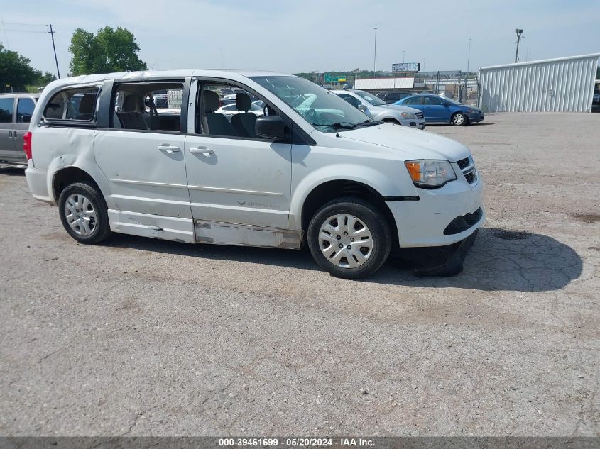 2015 DODGE GRAND CARAVAN SE