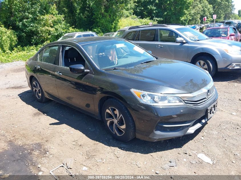 2017 HONDA ACCORD LX