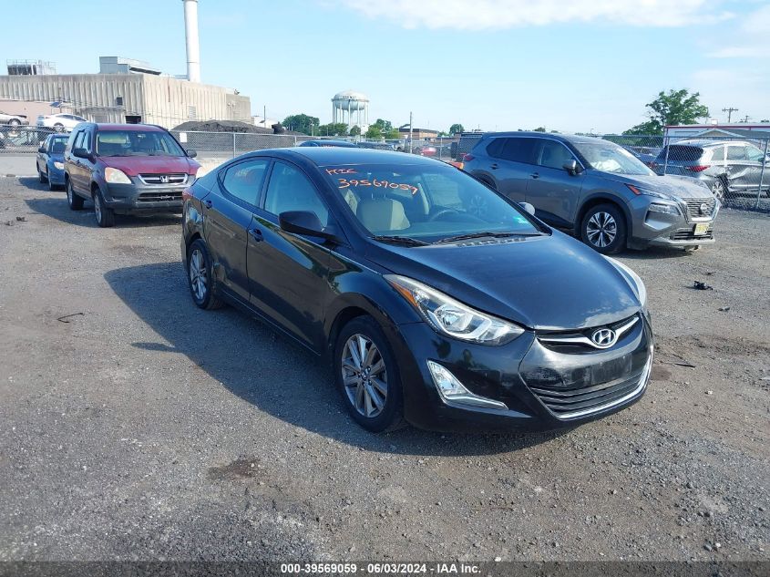 2015 HYUNDAI ELANTRA SE