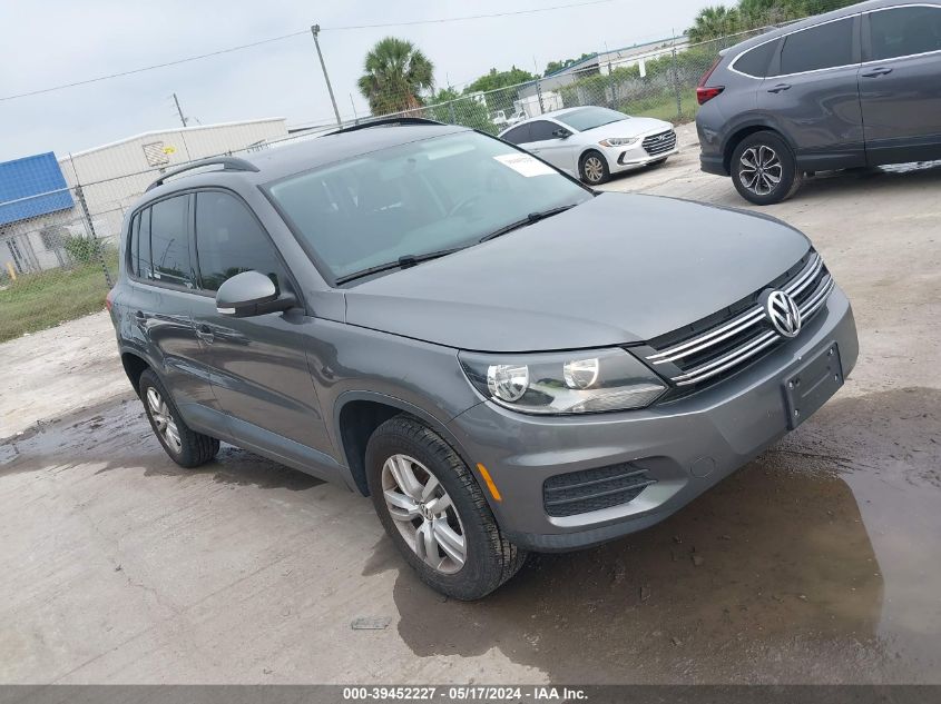 2015 VOLKSWAGEN TIGUAN S