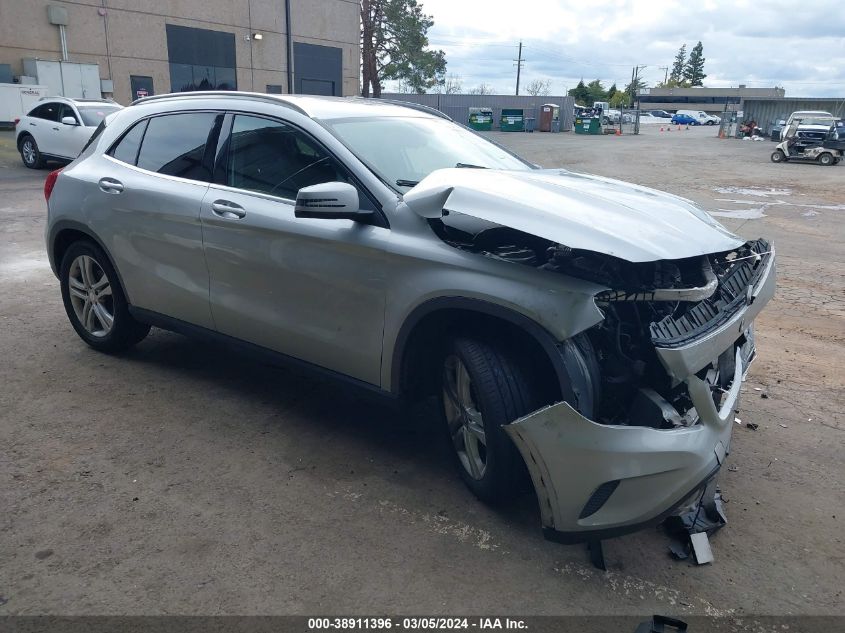 2015 MERCEDES-BENZ GLA 250 4MATIC