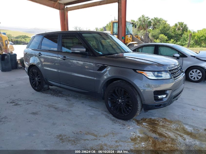 2015 LAND ROVER RANGE ROVER SPORT 3.0L V6 SUPERCHARGED HSE