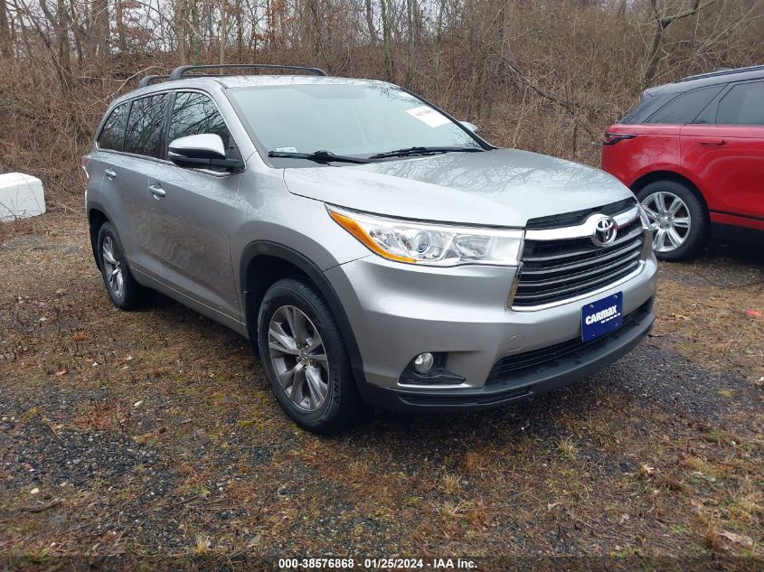 2015 TOYOTA HIGHLANDER LE PLUS V6