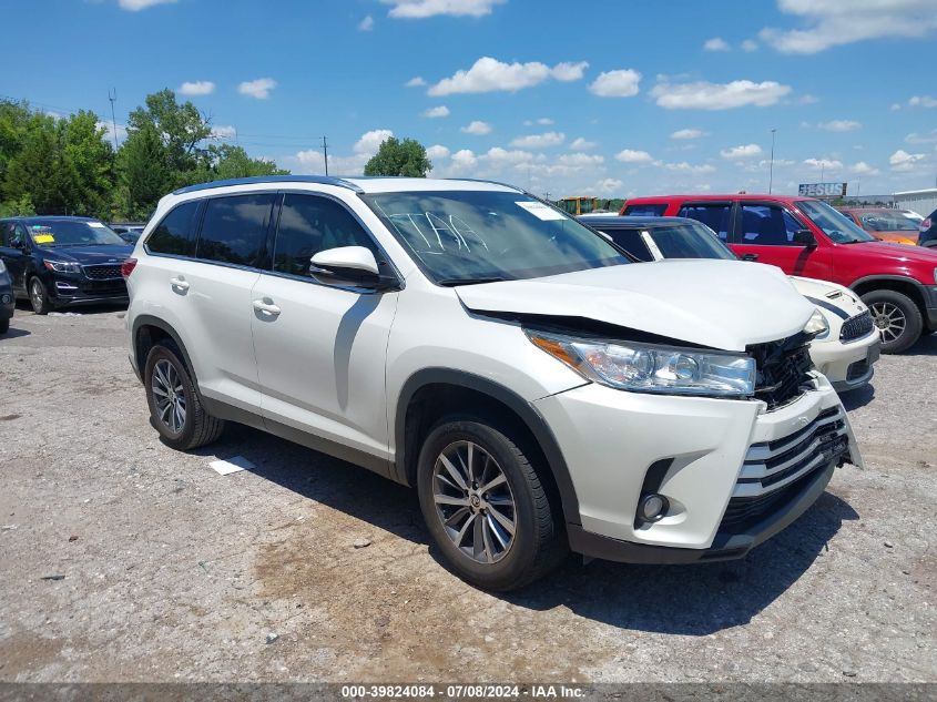 2019 TOYOTA HIGHLANDER XLE