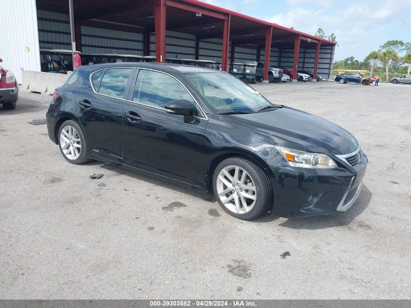 2016 LEXUS CT 200H