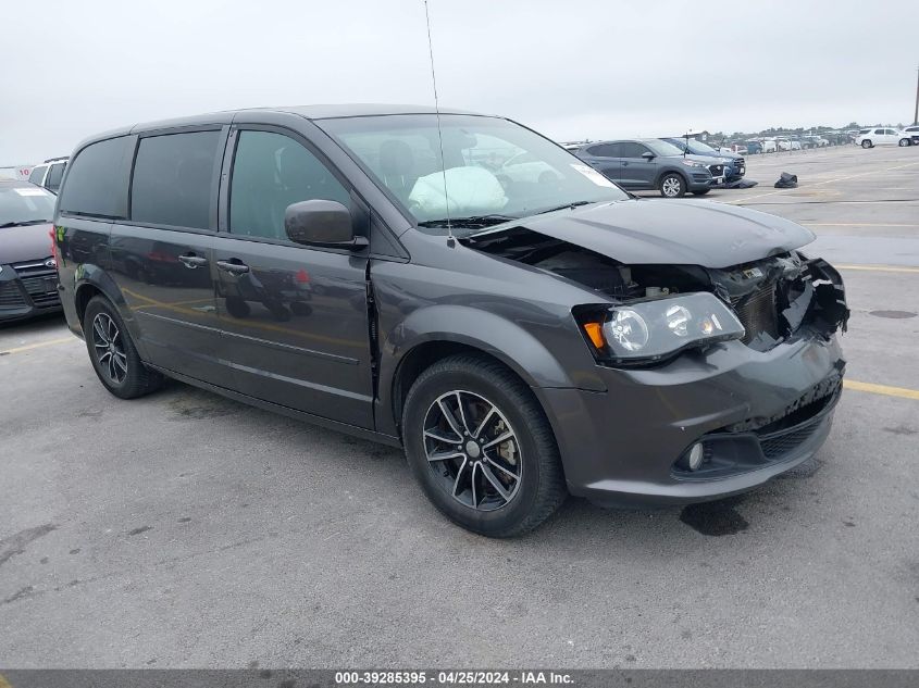 2017 DODGE GRAND CARAVAN SXT