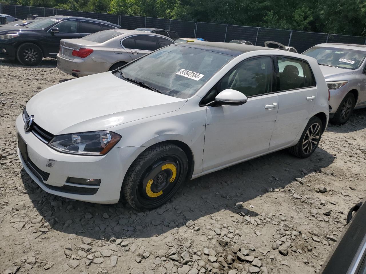 2017 VOLKSWAGEN GOLF S