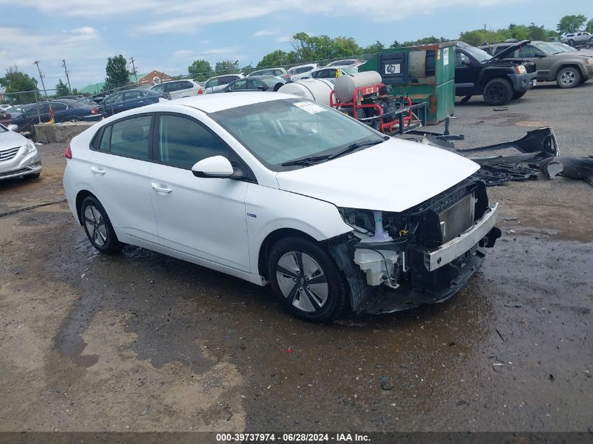 2019 HYUNDAI IONIQ HYBRID BLUE