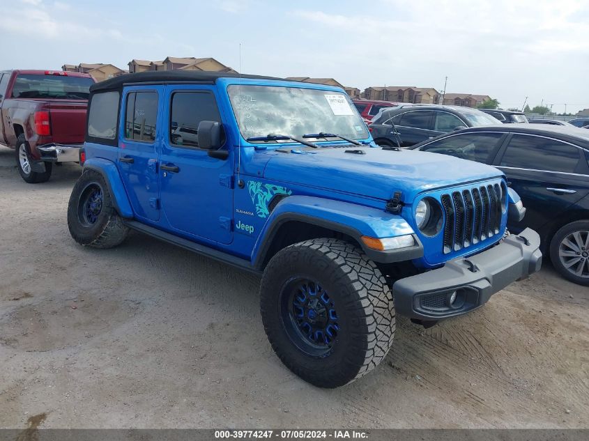 2023 JEEP WRANGLER 4-DOOR SAHARA 4X4