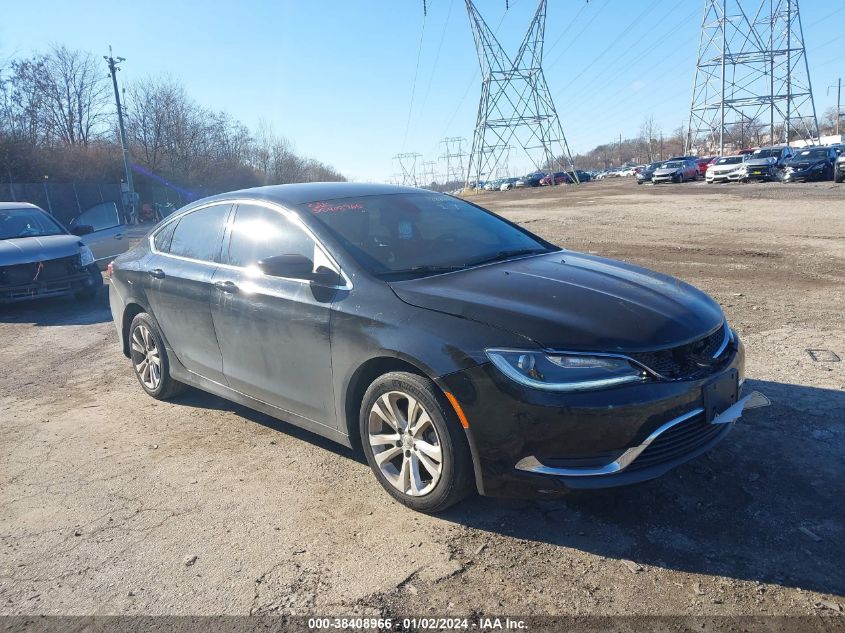 2016 CHRYSLER 200 LIMITED PLATINUM