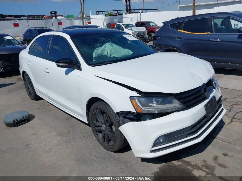 2018 VOLKSWAGEN JETTA 1.8T SE SPORT