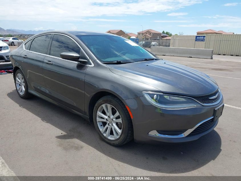 2016 CHRYSLER 200 LIMITED