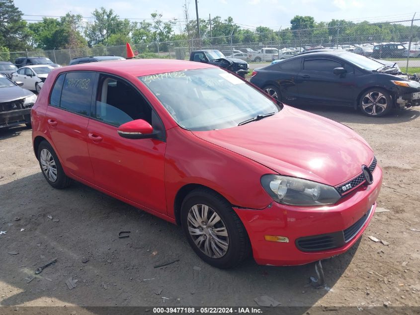 2013 VOLKSWAGEN GOLF 2.5L 4-DOOR