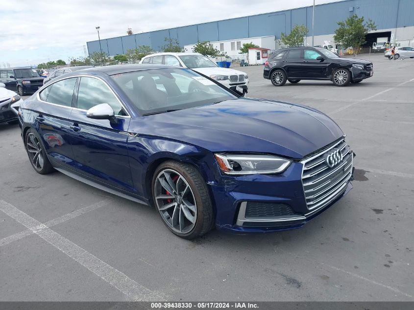 2018 AUDI S5 3.0T PREMIUM PLUS