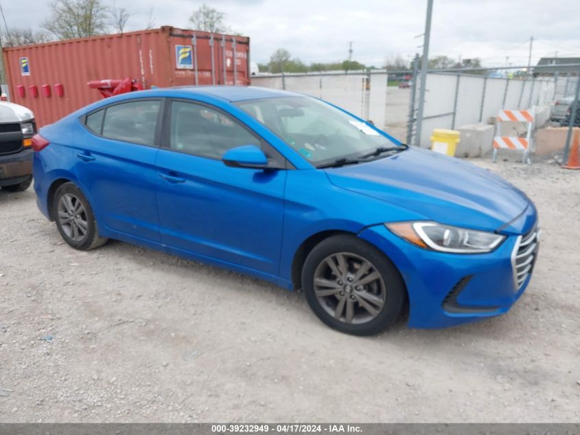 2018 HYUNDAI ELANTRA SEL