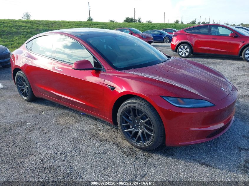 2024 TESLA MODEL 3