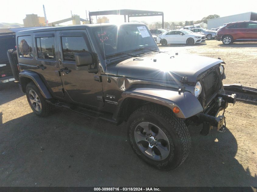 2018 JEEP WRANGLER JK UNLIMITED SAHARA