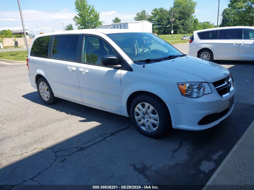 2016 DODGE GRAND CARAVAN SE