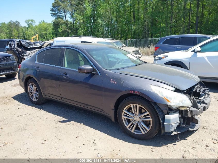 2012 INFINITI G37X