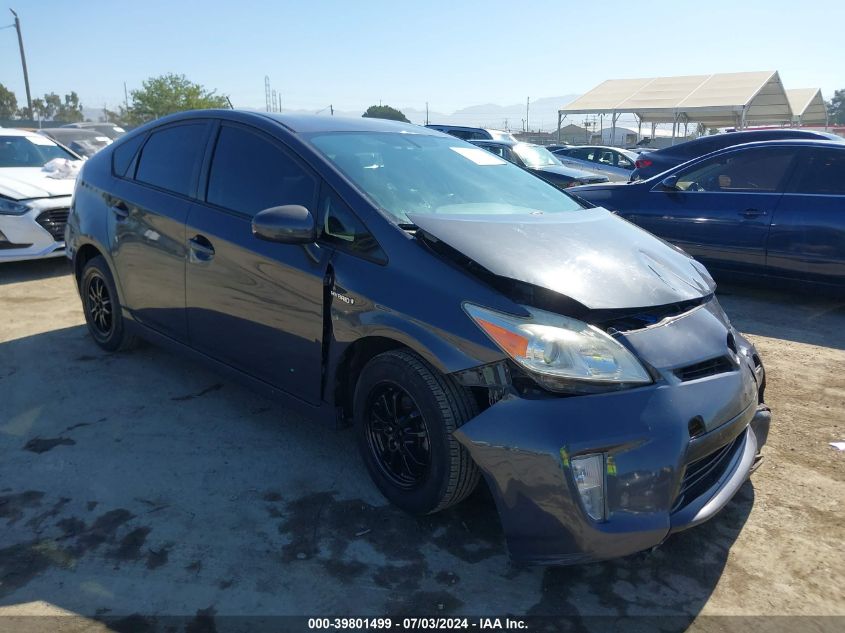 2012 TOYOTA PRIUS THREE