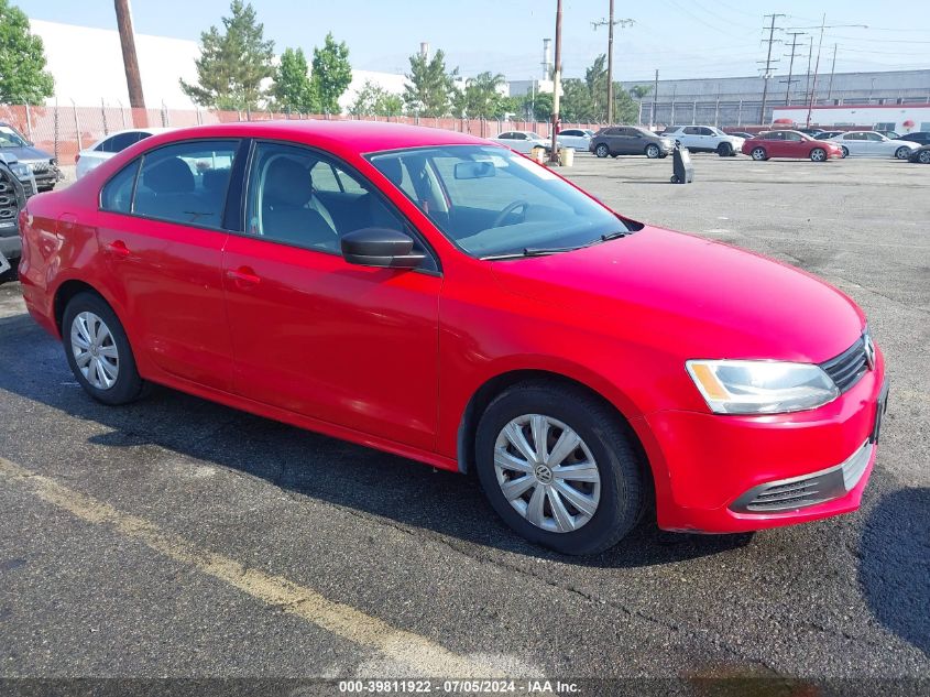 2012 VOLKSWAGEN JETTA 2.0L S