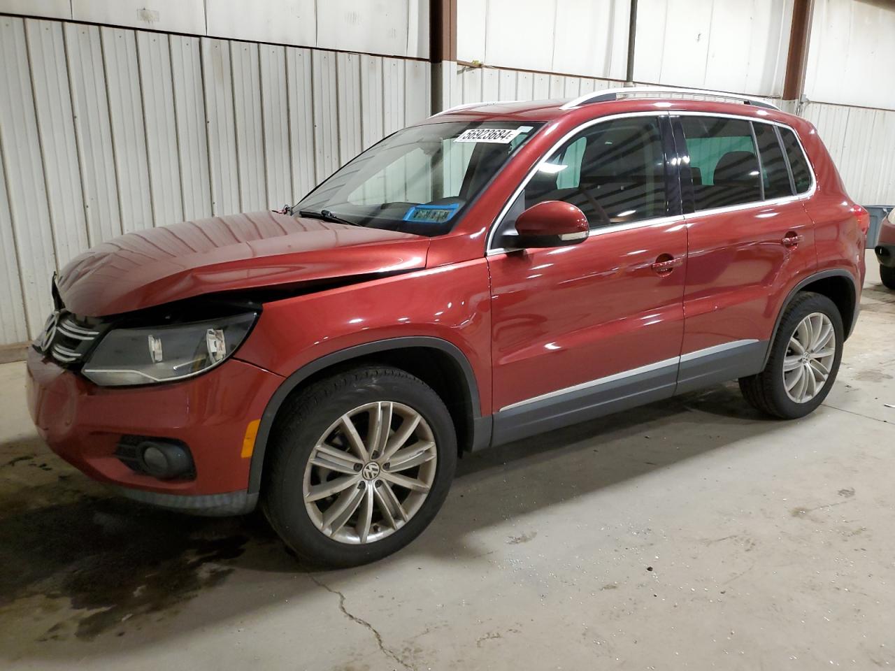 2012 VOLKSWAGEN TIGUAN S