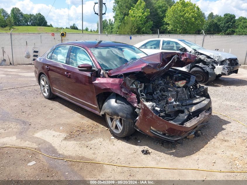 2014 VOLKSWAGEN PASSAT 2.0L TDI SE