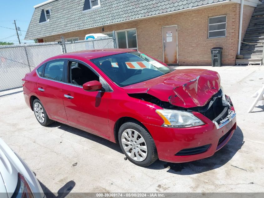 2013 NISSAN SENTRA SV