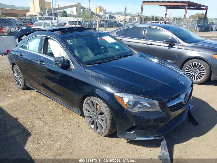 2018 MERCEDES-BENZ CLA 250 4MATIC