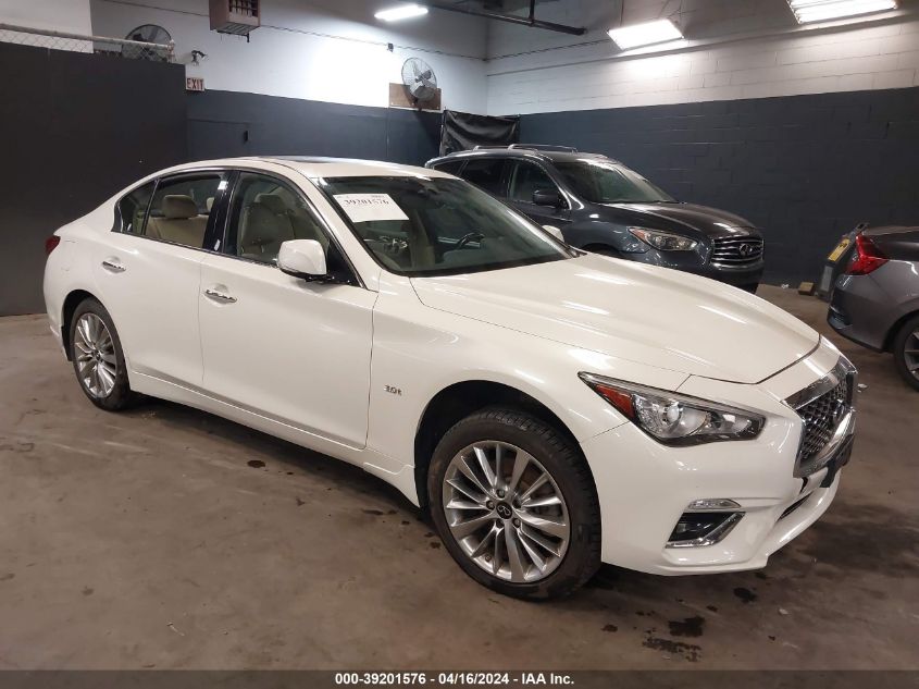 2019 INFINITI Q50 3.0T LUXE