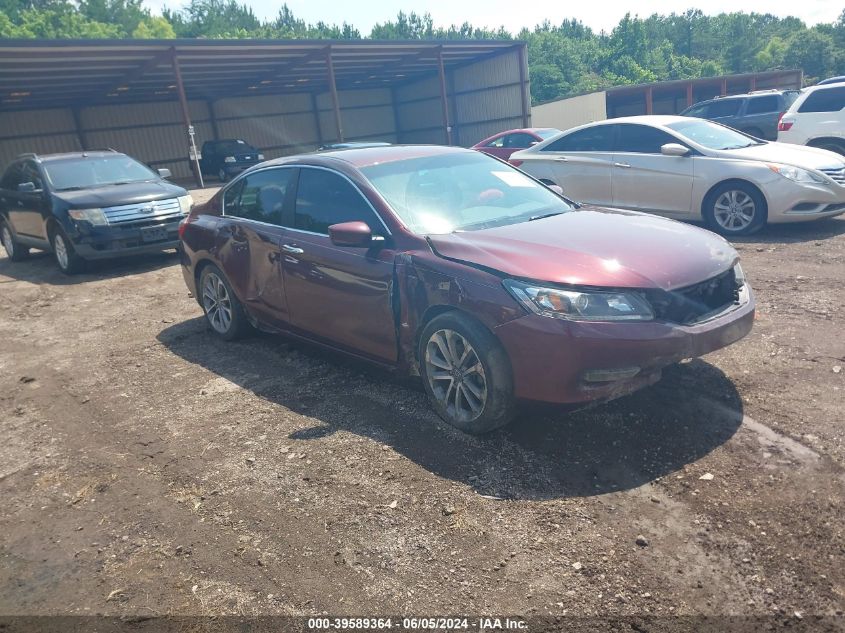 2013 HONDA ACCORD SPORT