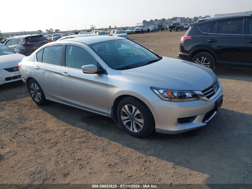 2013 HONDA ACCORD LX