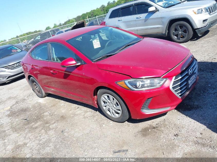 2017 HYUNDAI ELANTRA SE