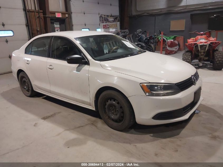 2011 VOLKSWAGEN JETTA 2.0L S