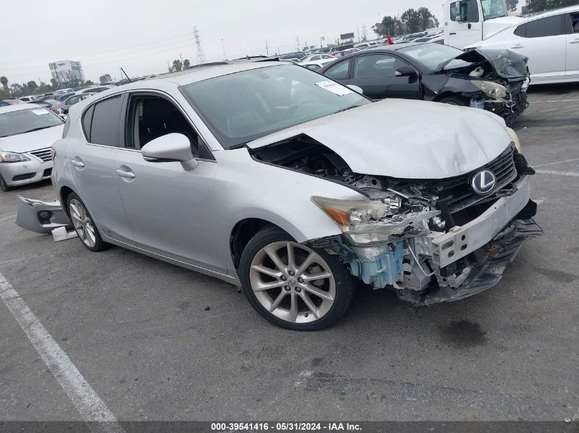 2012 LEXUS CT 200H PREMIUM