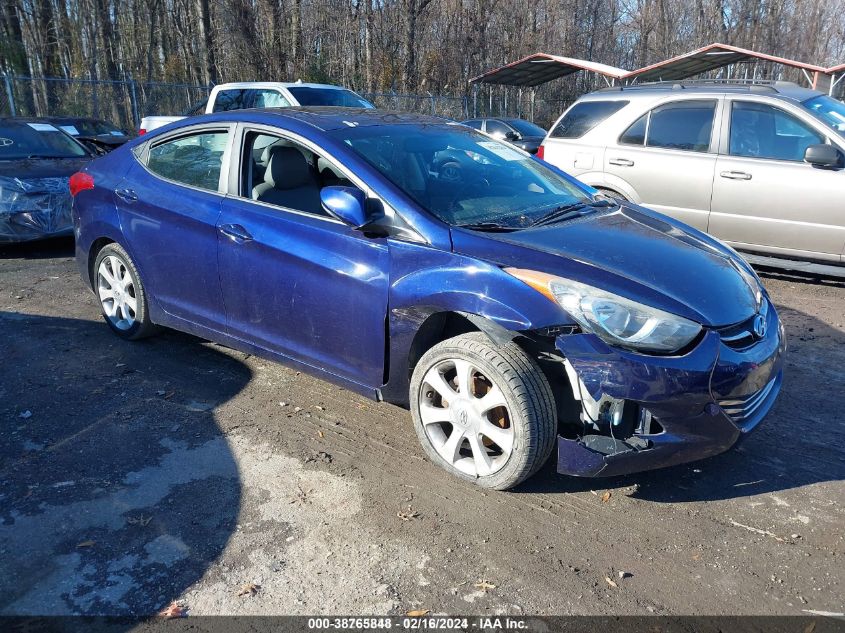 2012 HYUNDAI ELANTRA LIMITED