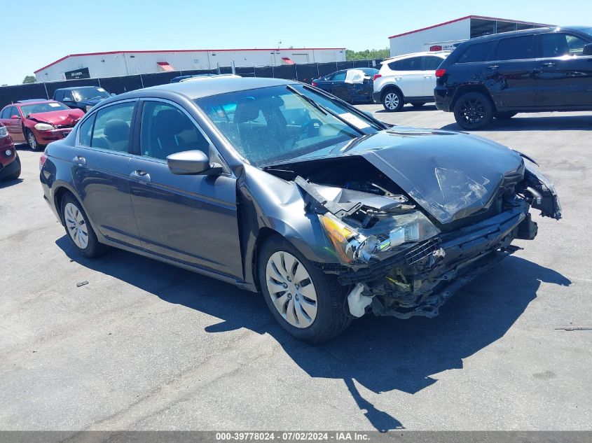 2012 HONDA ACCORD 2.4 LX