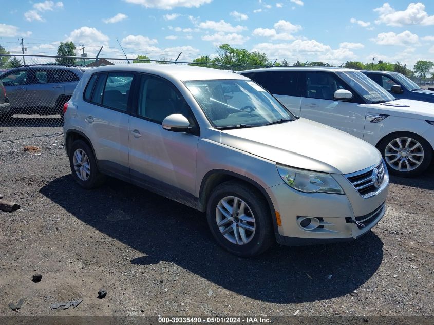 2011 VOLKSWAGEN TIGUAN S