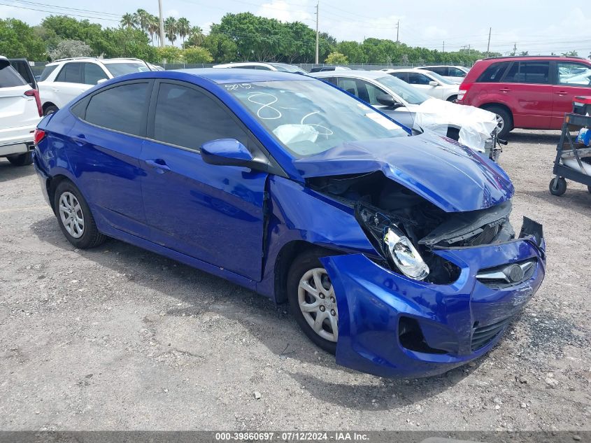 2012 HYUNDAI ACCENT GLS