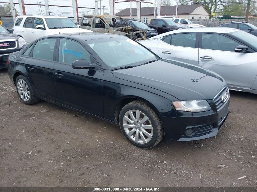 2012 AUDI A4 2.0T PREMIUM